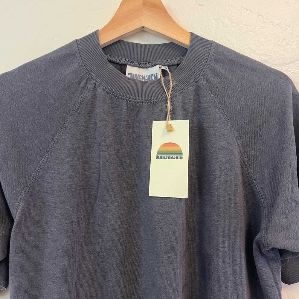 Jungmaven Short Sleeve Tee in Slate Gray